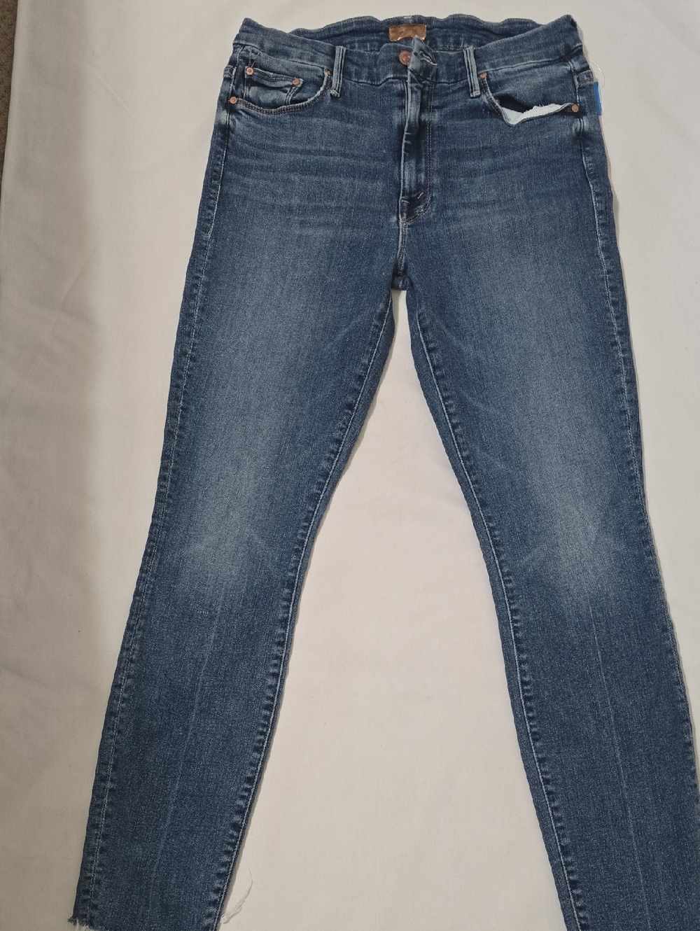 MOTHER‎ Women’s Indigo Skinny Jeans 28